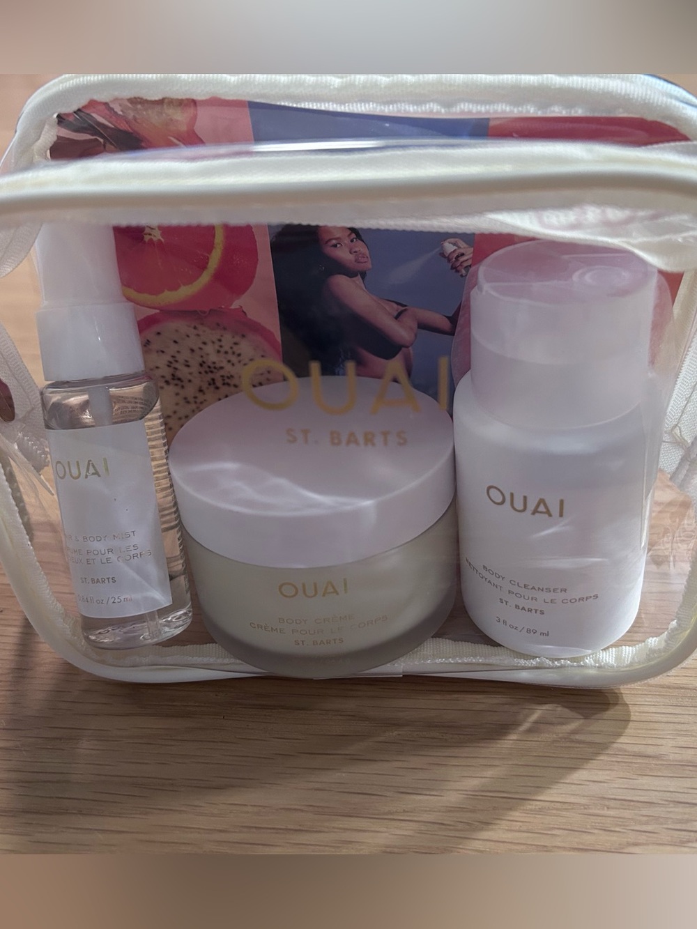 OUAI Mini St. Bart's Body Set NIB